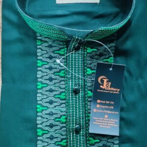 Deep Green Color Premium Stylish Panjabi